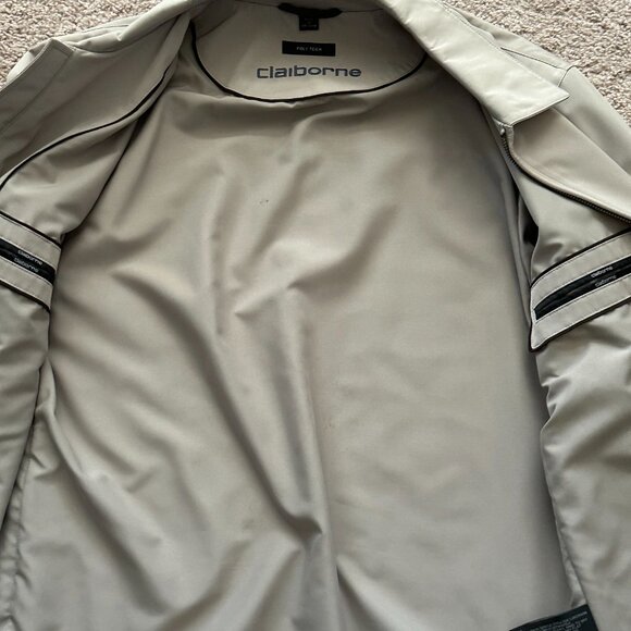 Claiborne Tan Casual Jacket Small - Picture 5 of 7